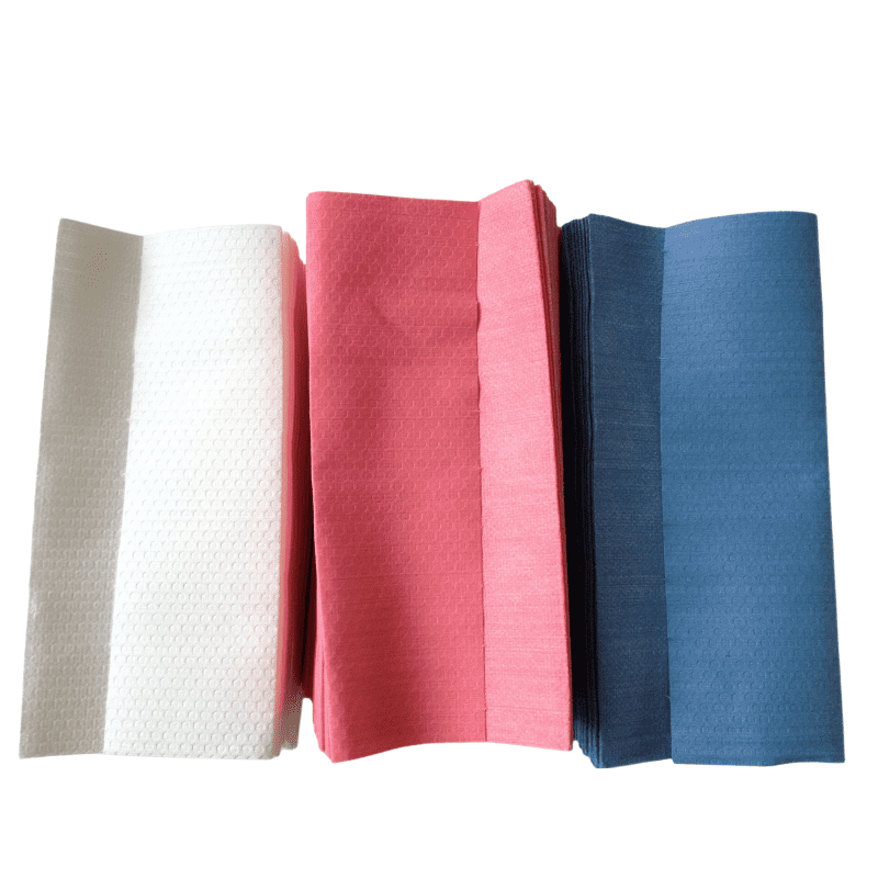hexagonal industrial wipe