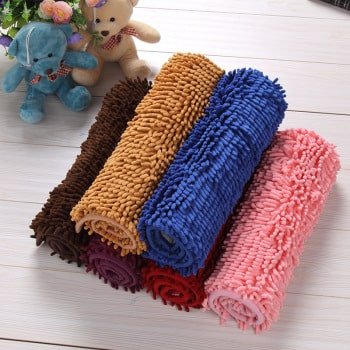 chenille microfibre rags