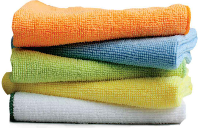 flat weave microfibres