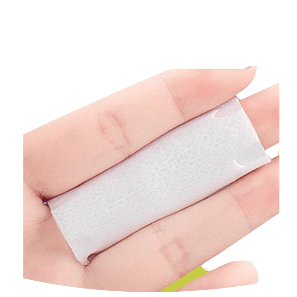 150g thick lint free viscose composite cotton makeup remover pads – professional salon use, bag & box packaging