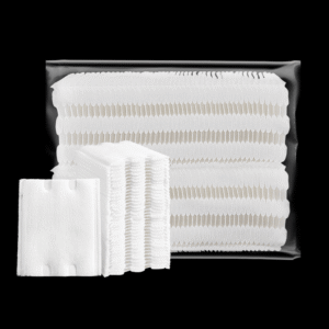 150g thick lint free viscose composite cotton makeup remover pads – professional salon use, bag & box packaging